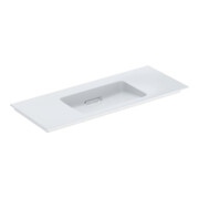 Geberit Möbelwaschtisch One 120cm, o. Hahnl. + ÜL, we. K-Tect/Bl we.