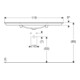 Geberit Möbelwaschtisch One 120x48cm, o. Hahnl. + ÜL, weiß KeraTect-4