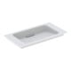 Geberit Möbelwaschtisch One 75x40cm, o HL, Ü vd, w K-Tect/Bl we. gl-1