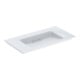 Geberit Möbelwaschtisch One 90cm, o. Hahnl. + ÜL, we. K-Tect/Bl weiß-1