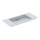 Geberit Möbelwaschtisch One 90x40cm, o HL, Ü vd, w K-Tect/Bl we. gl-1