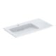 Geberit Möbelwaschtisch One 90x47,5cm, o Ü, w K-Tec/Bl w, Hahnl. li-1