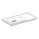Geberit Möbelwaschtisch One 90x47,5cm, o Ü, w K-Tec/Bl w, o. Hahnl.-5