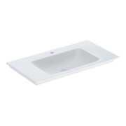 Geberit Möbelwaschtisch One 90x48cm, Hahnl. mit., o. ÜL, we. K-Tect