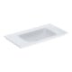 Geberit Möbelwaschtisch One 90x48cm, o. Hahnl. + ÜL, weiß KeraTect-1