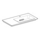 Geberit Möbelwaschtisch One 90x48cm, o Ü, w K-Tect/Bl we., Hahnl. re-2