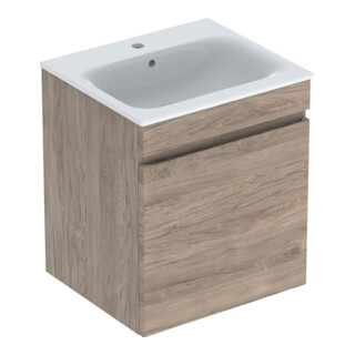 Geberit Möbelwaschtisch-Set Renova Plan 55x62,2x48cm, KP N besch., WT we/KeraTe