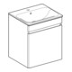 Geberit Möbelwaschtisch-Set Renova Plan 55x62,2x48cm, KP N besch., WT we/KeraTe