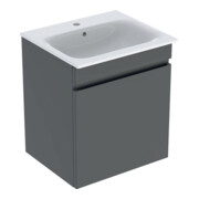 Geberit Möbelwaschtisch-Set Renova Plan 60x62,2x48cm, Kor/Fr. la mt/WT we/KeraTe