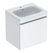 Geberit Möbelwaschtisch-Set Renova Plan 60x62,2x48cm, Kor/Fr. w hg, WT we/KeraTe