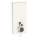 Geberit Monolithe WC sur pied Plus H. 101 cm, verre satiné gris sable, socle alu-1