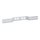 Geberit Montageplatte abg., m Bef., v, f 2-f Arm. 7,3/15,3cm-1