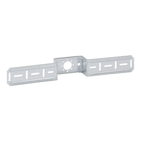 Geberit Montageplatte abges., m Bef.-Mat., vz, f einf. Armatur