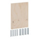 Geberit Montageplatte Duofix 50x35x2cm, univers., f Trockenbau, Holz-1