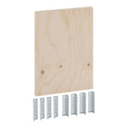 Geberit Montageplatte Duofix 50x35x2cm, univers., f Trockenbau, Holz