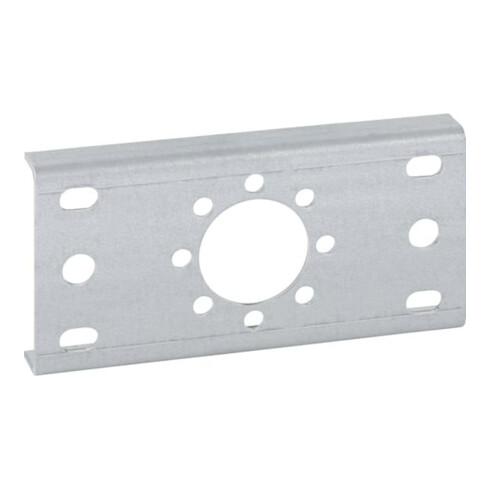 Geberit Montageplatte ger, einf., m Bef.-Mat., Stahl, verzinkt