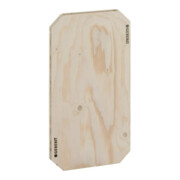 Geberit Montageplatte GIS 31x58cm, univers., f Konsollasten, Holz