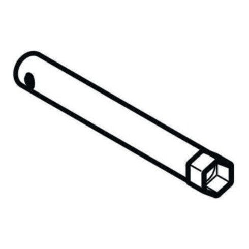 Geberit Montageschlüssel f WC-Sitze, Befestig. v unt, opt. f Mont