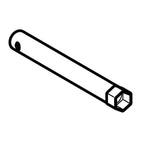 Geberit Montageschlüssel f WC-Sitze, Befestig. v unt, opt. f Mont