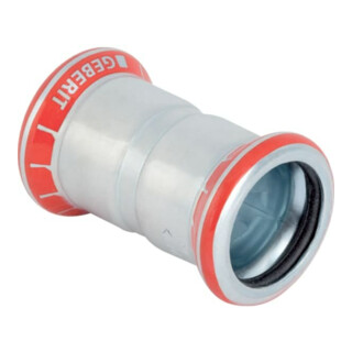 Geberit Muffe Mapress C-Stahl d= 35mm, außen verzinkt