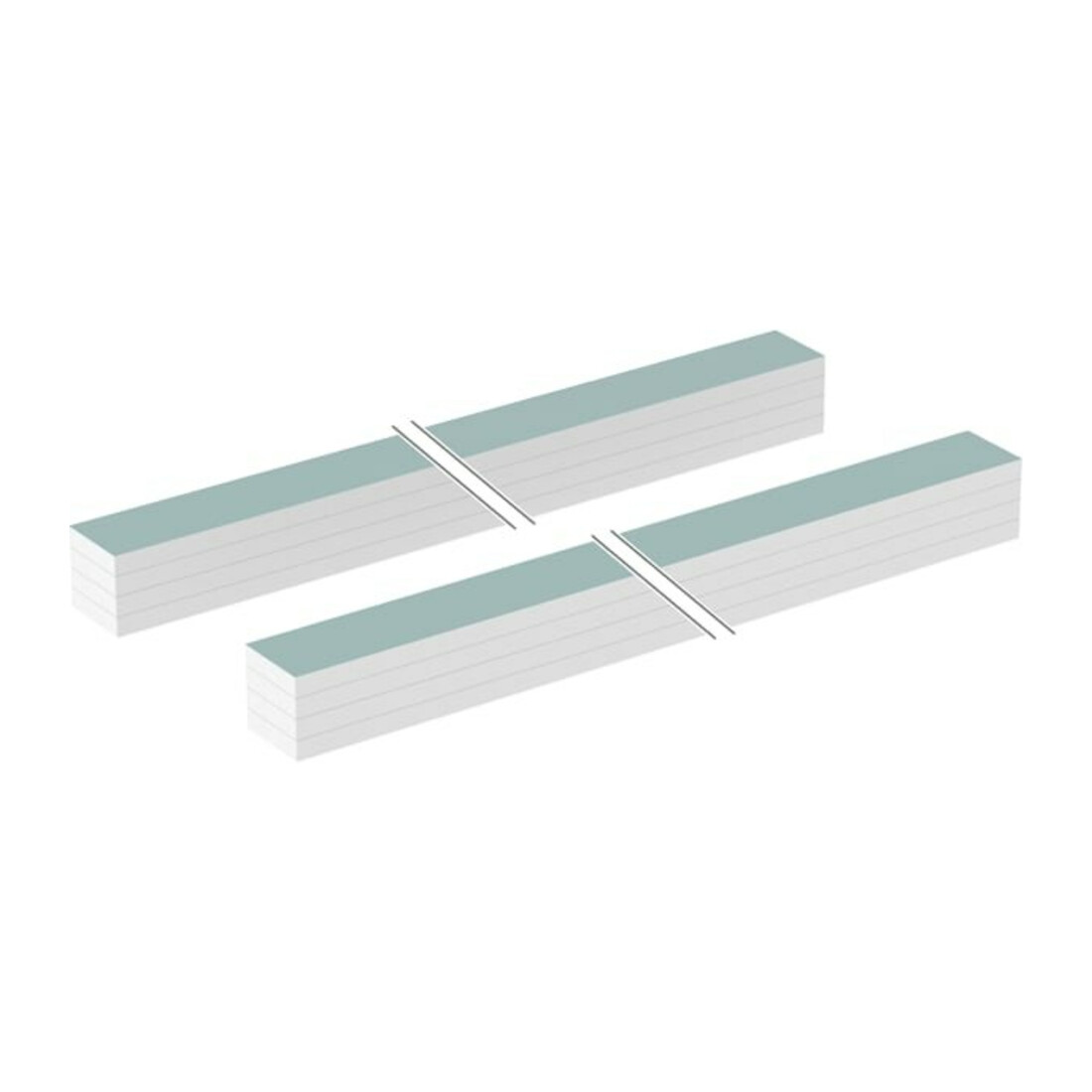 Geberit Paneelstreifen Duofix verleimt, 300x5x5cm