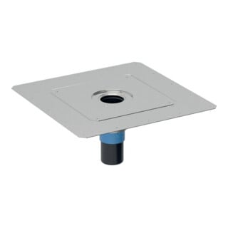 Geberit Passage de toit Pluvia d90, DN 90, d 90mm, 25 l/s, avec protection incendie