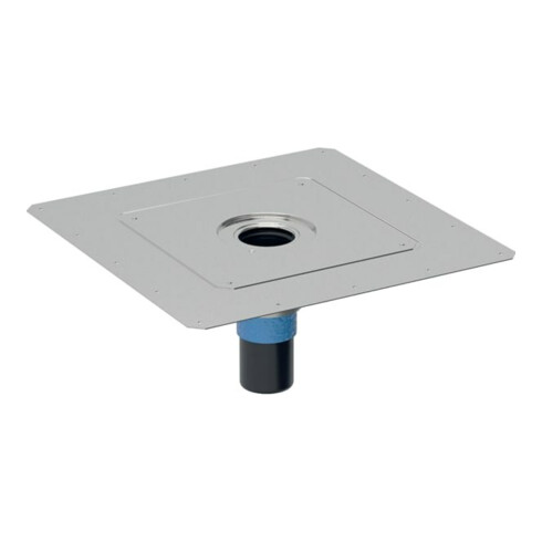 Geberit Passage de toit Pluvia d90, DN 90, d 90mm, 25 l/s, avec protection incendie