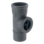 Geberit Pièce de nettoyage Silent Pro DN 125, 90° avec ouverture de service ronde