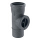 Geberit Pièce de nettoyage Silent Pro DN 150, 90° gr, avec ouverture de service ronde-1