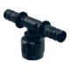Geberit pièce en T de transition Mepla d 20mm/MF20/d=16, m MasterFix, DG, PVDF-1