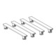 Geberit Pieds/Traverses dès 140 cm, résine minérale DW, 80x7,3x9-21 cm