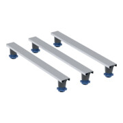 Geberit Pieds/Traverses pour receveurs de douche en résine de pierre, 110x7,3x9-21cm