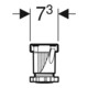 Geberit Pieds/Traverses pour receveurs de douche en résine de pierre, 80x7,3x9-21cm-4