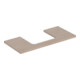 Geberit Plan de lavabo One 105x3x47 cm, chêne/bois Mela, AS mit.-1
