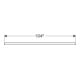Geberit Plan de lavabo One 105x3x47 cm, greige/laqué m, AS mit.