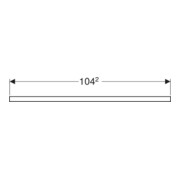 Geberit Plan de lavabo One 105x3x47 cm, greige/laqué m, AS mit.-5
