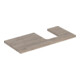 Geberit Plan de lavabo One 105x3x47 cm, N ép./bois mélaminé, AS re-1