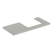 Geberit Plan de lavabo One 105x3x47cm, greige/laqué m, AS re