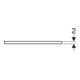 Geberit Plan de lavabo One 120x2x47cm, AS mi, pierre, marbre bl./ma-2