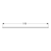 Geberit Plan de lavabo One 120x2x47cm, AS mi, pierre, marbre bl./ma-5