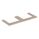 Geberit Plan de lavabo One 120x3x47 cm, chêne/bois mélaminé, AS double-1