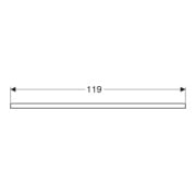 Geberit Plan de lavabo One 120x3x47 cm, N ép./bois mélaminé, AS mit.-5