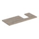 Geberit Plan de lavabo One 120x3x47 cm, N ép./bois mélaminé, AS re-1