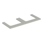Geberit Plan de lavabo One 120x3x47cm, greige/laqué m, AS 2 fois