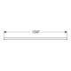 Geberit Plan de vasque One 105x3x47 cm, chêne/bois mélaminé, découpe-5