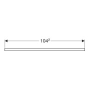 Geberit Plan de vasque One 105x3x47 cm, N ép./bois mélaminé, AS re-5