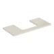 Geberit Plan de vasque One 105x3x47 cm, sable-gris/l hg, découpe incl.-1