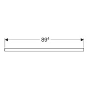 Geberit Plan de vasque One 90x3x47 cm, greige/laqué, découpe droite-5