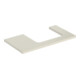 Geberit Plan de vasque One 90x3x47cm, sable-gris/l hg, découpe à droite-1