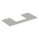 Geberit Plan vasque One 105x3x47 cm, greige/laqué m, AS mit.-1